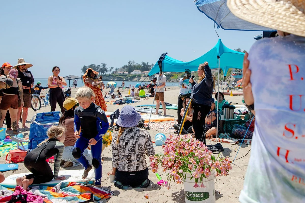 Surfers Gather in Santa Cruz to Raise Awareness for Preeclampsia and Maternal Health Through Symbolic Paddle Out Event