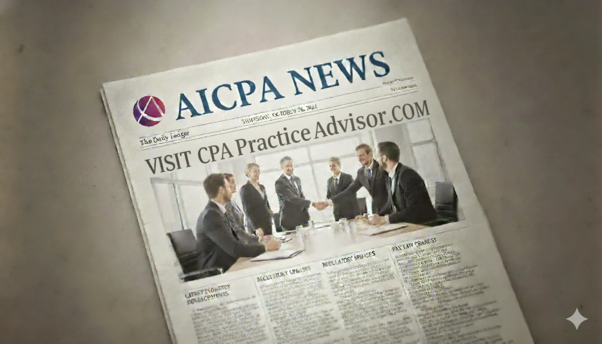 AICPA News: Key Developments in Tax, Auditing, and Professional Recognition