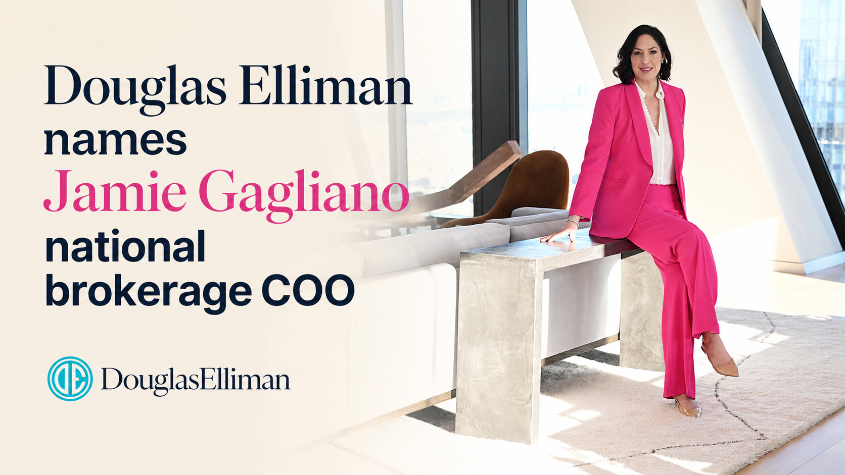 Douglas Elliman Appoints Jamie Gagliano Chief Operations Officer, Brokerage, Signaling a New Era of AI-Driven Efficiency and Agent Support