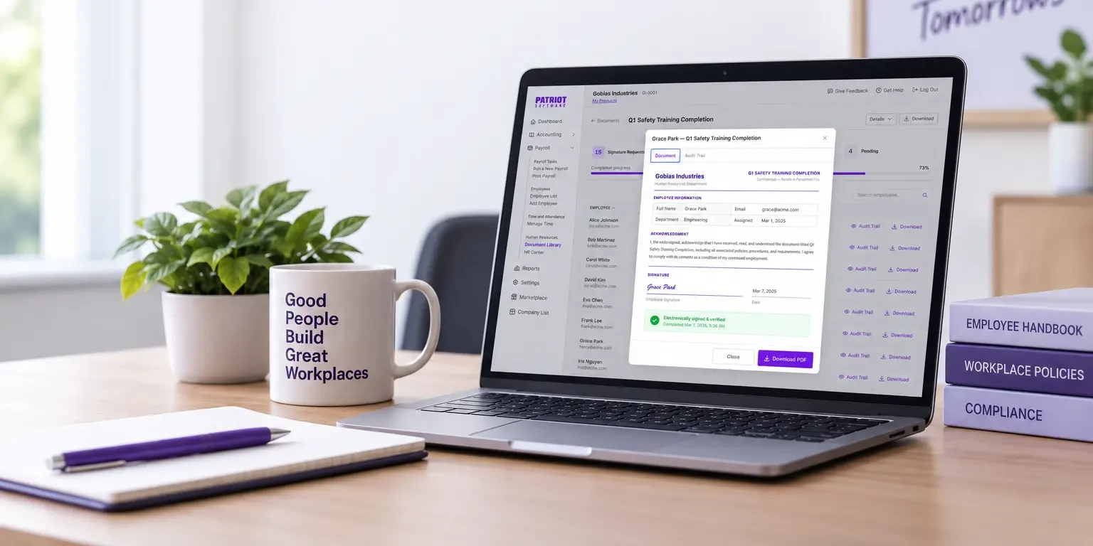 E-Signatures: Revolutionizing Employer Compliance and Mitigating Risk in the Digital Age