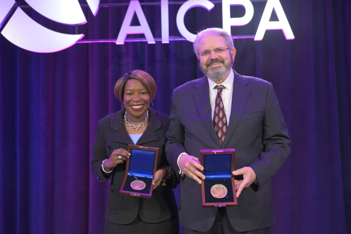 The American Institute of CPAs Honors Kimberly Ellison-Taylor and Gene Dodaro with Highest Accolades